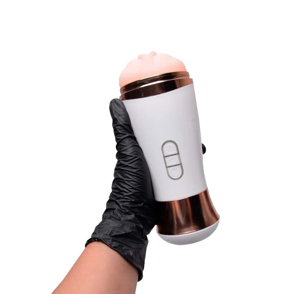 M4sturb4d0r V4g1n4 Com Voz 10 Vibrações Smart Cup (MA095) recarregável