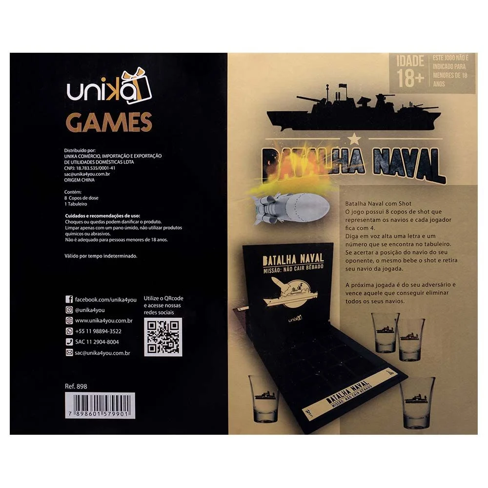 Batalha Naval Com Shots Unika Games