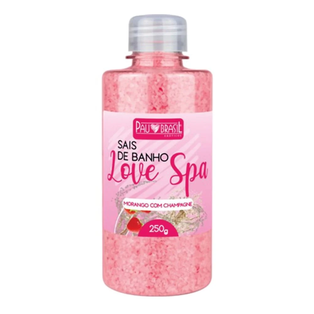 Sais De Banho Love Spa morango com champanhe 250G
