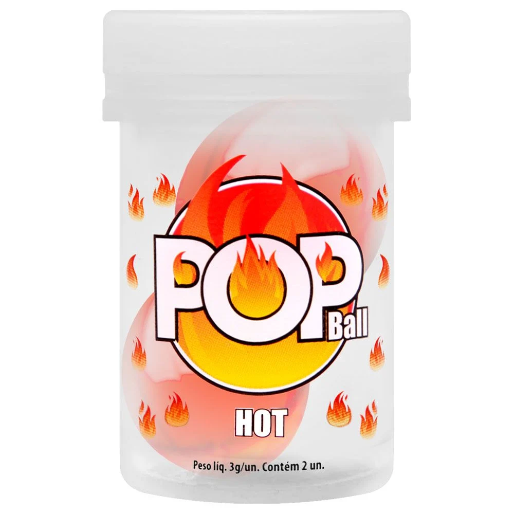Pop Ball Bolinha Lubrificante Hot Sensual Love — foto 1
