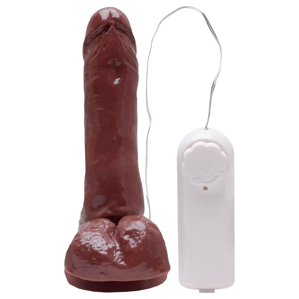 P3n1s V1br4d0r Controle Externo Escroto 17,5 X 3,8cm (KT3121) pilha