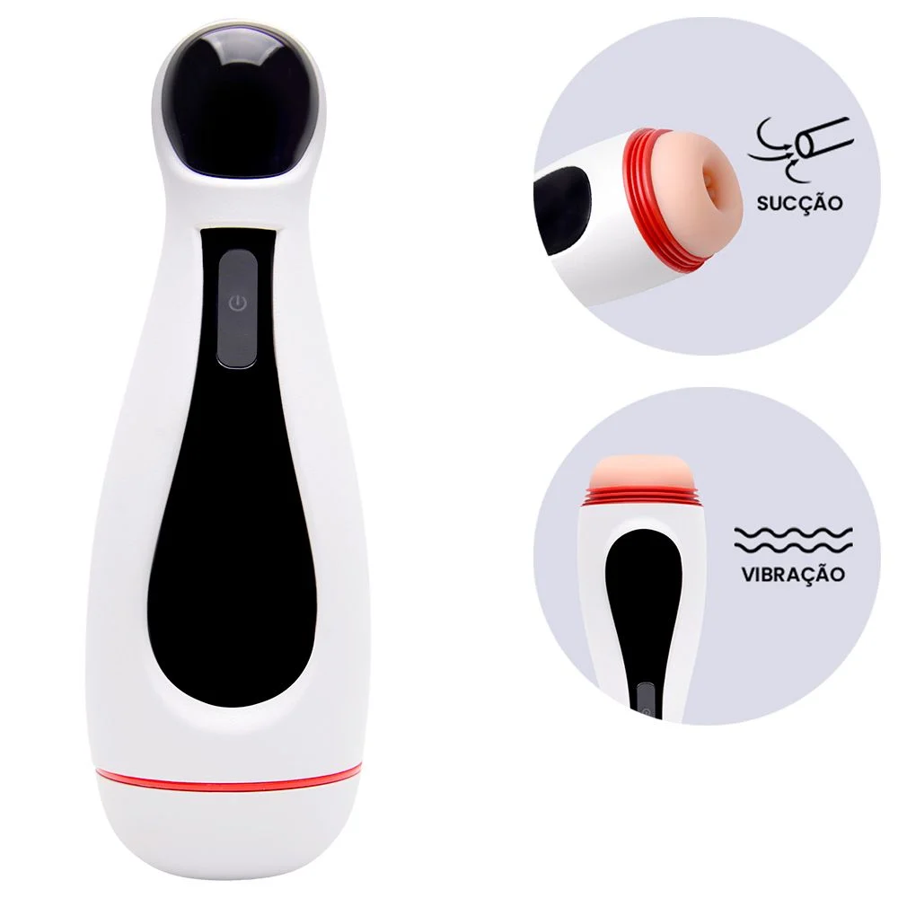 M4sturb4d0r 9 Vibrações E 9 Sucções Rabada (MA229) recarregável