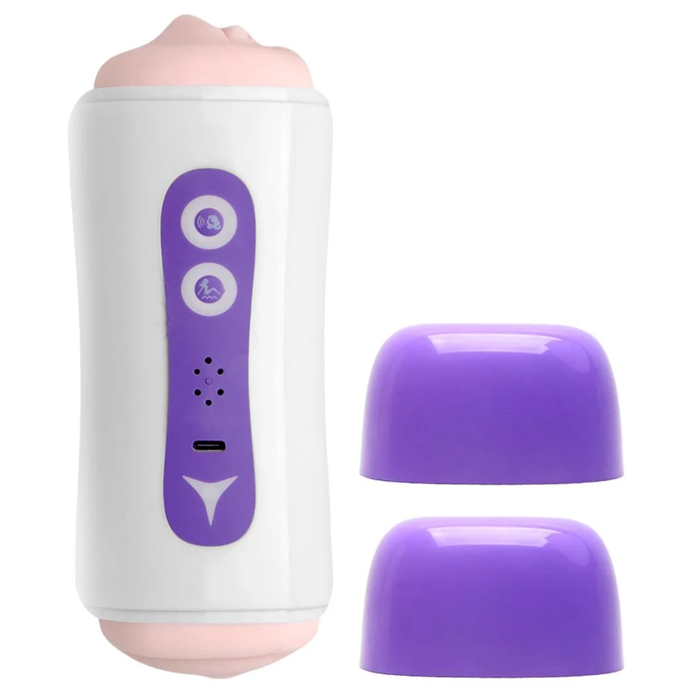Masturbador Vagina Boca 10 Vibrações Voz (MA234) recarregável — foto 6