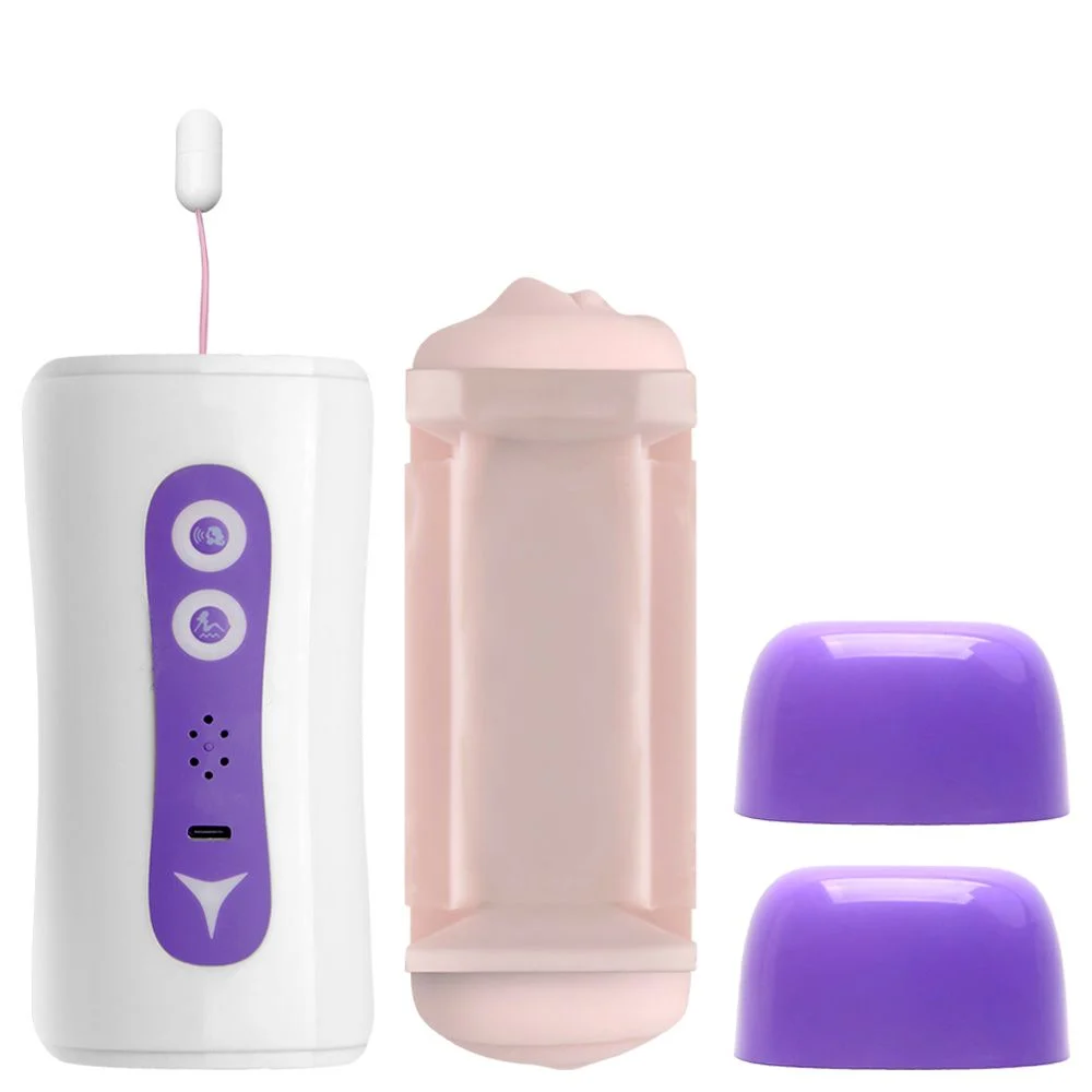 M4sturb4d0r V4g1n4 Boca 10 Vibrações Voz (MA234) recarregável