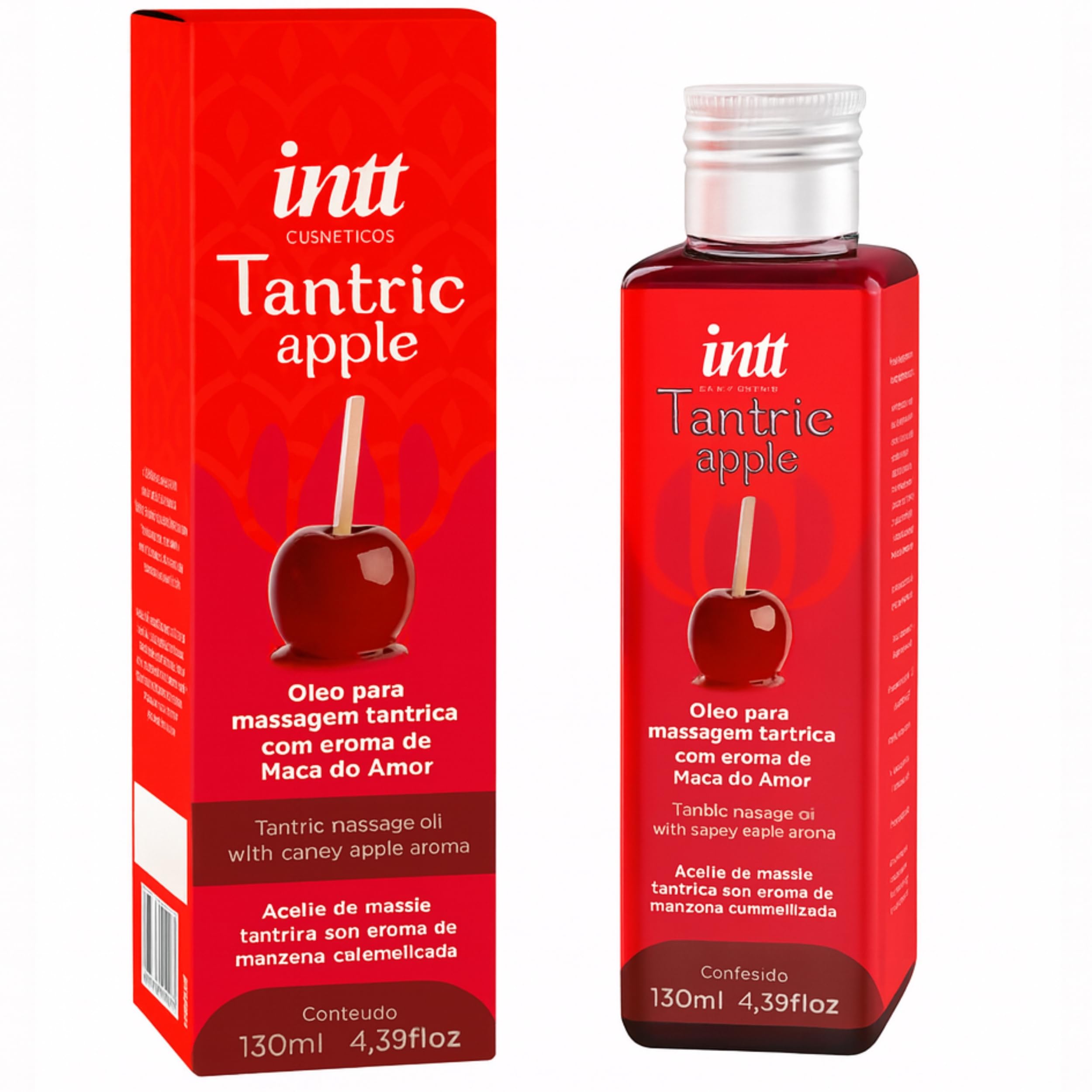 Tantric Apple - Óleo Para Massagem Tântrica Maça Do Amor 130Ml
