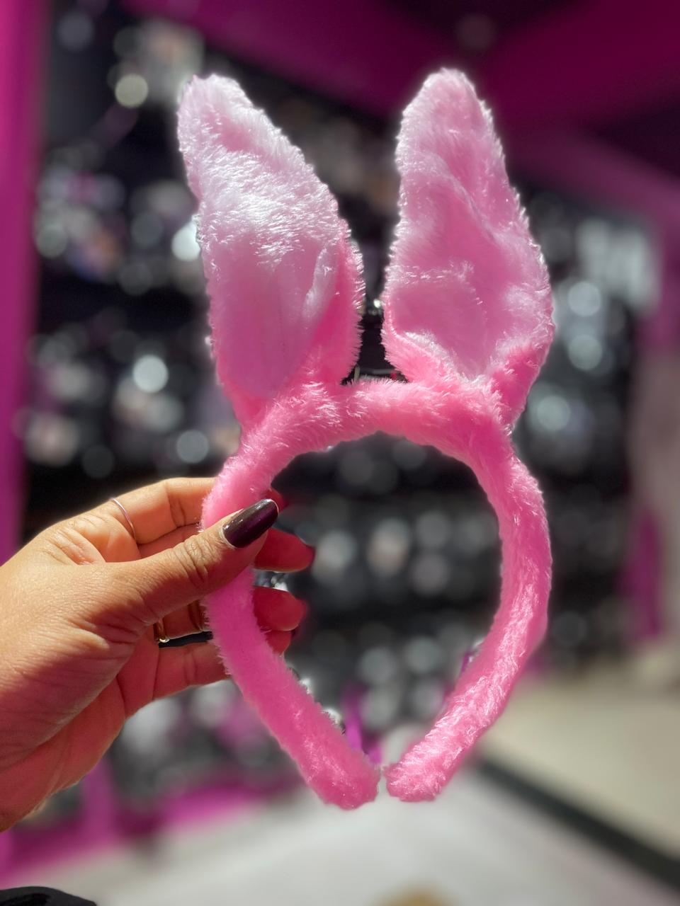 Tiara Coelha Em Pelúcia