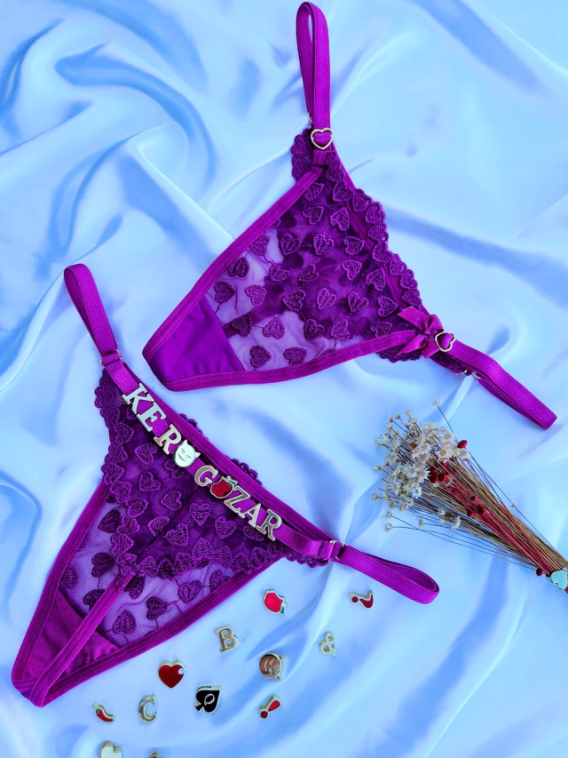 Calcinha personalizável