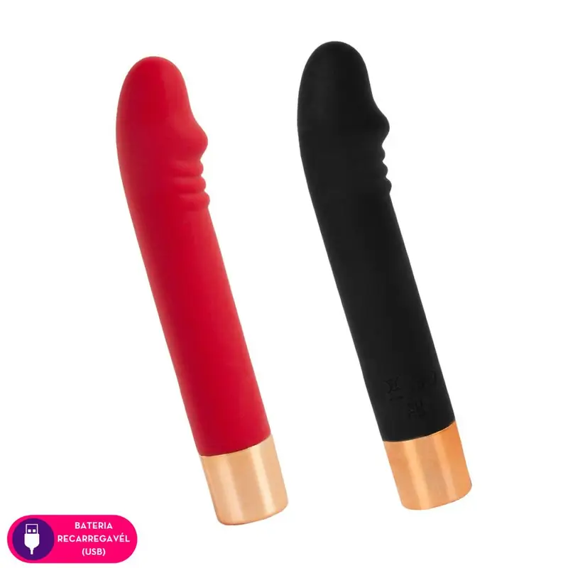 Vibrador ponto G formato glande (3512) recarregável — foto 1