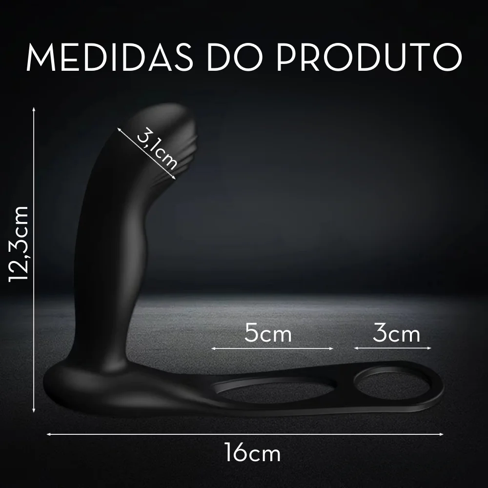 Massageador de próstata por aplicativo (6308) recarregável — foto 4