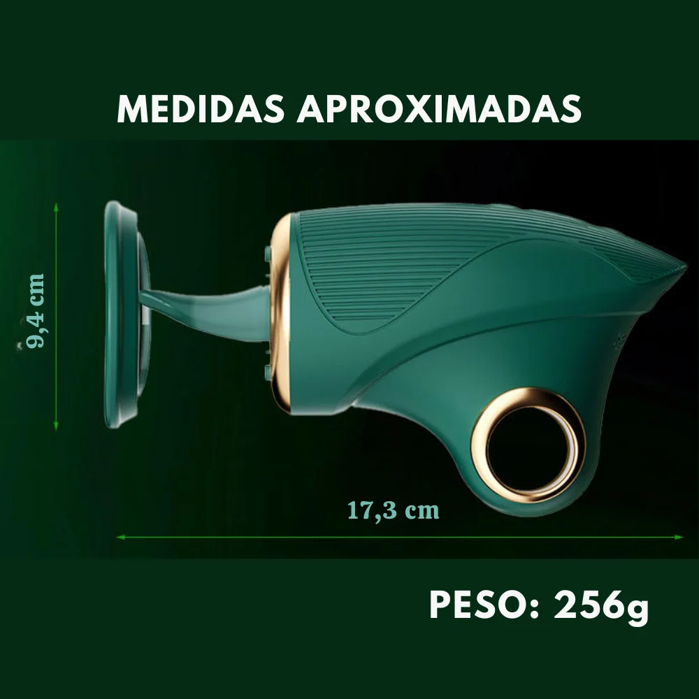 Sugador com língua mágica 10 intensidades (8211) recarregável — foto 3