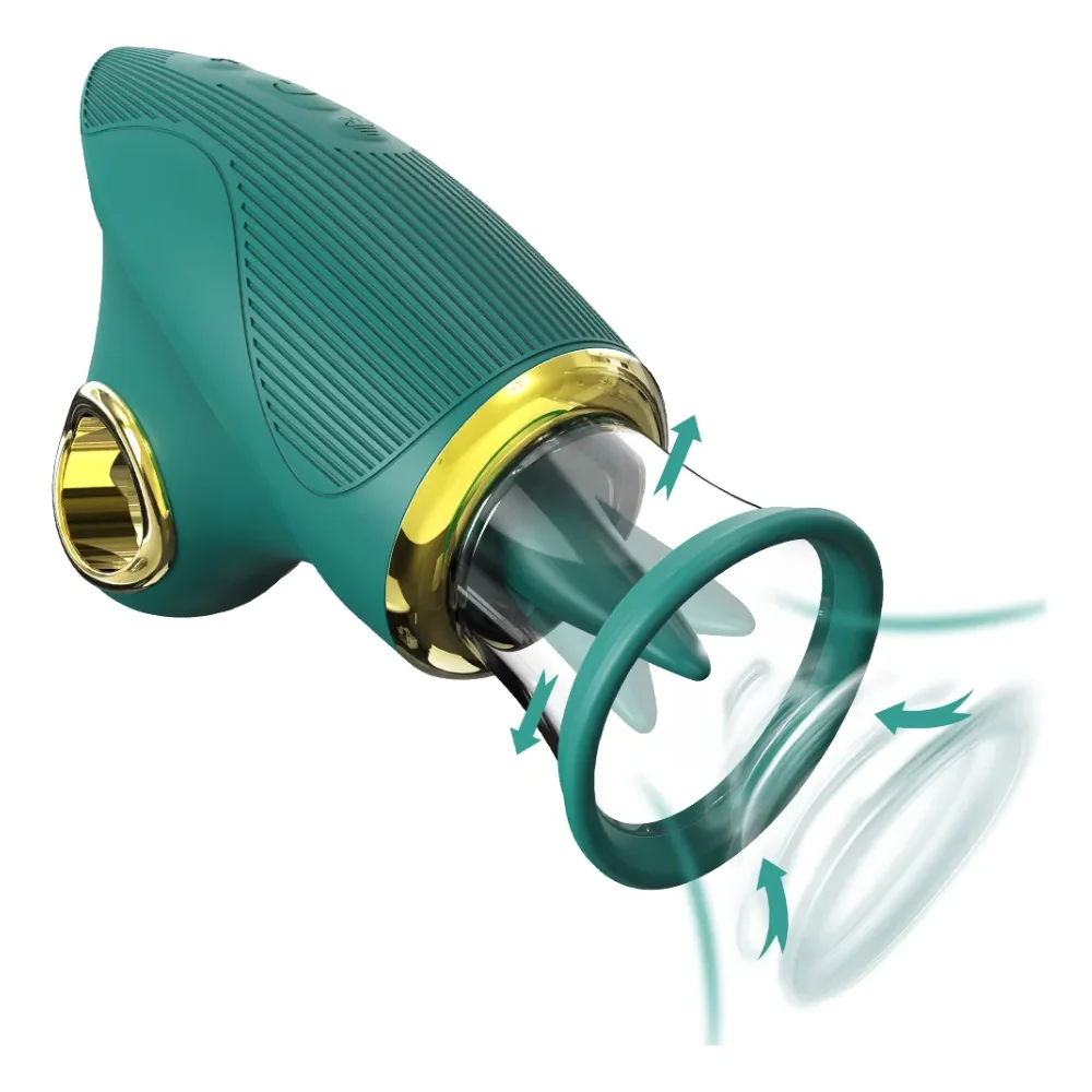 Sugador com língua mágica 10 intensidades (8211) recarregável — foto 2