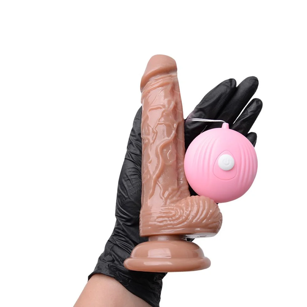 Pênis Realístico 10 Vibrações (PE114) pilha — foto 2