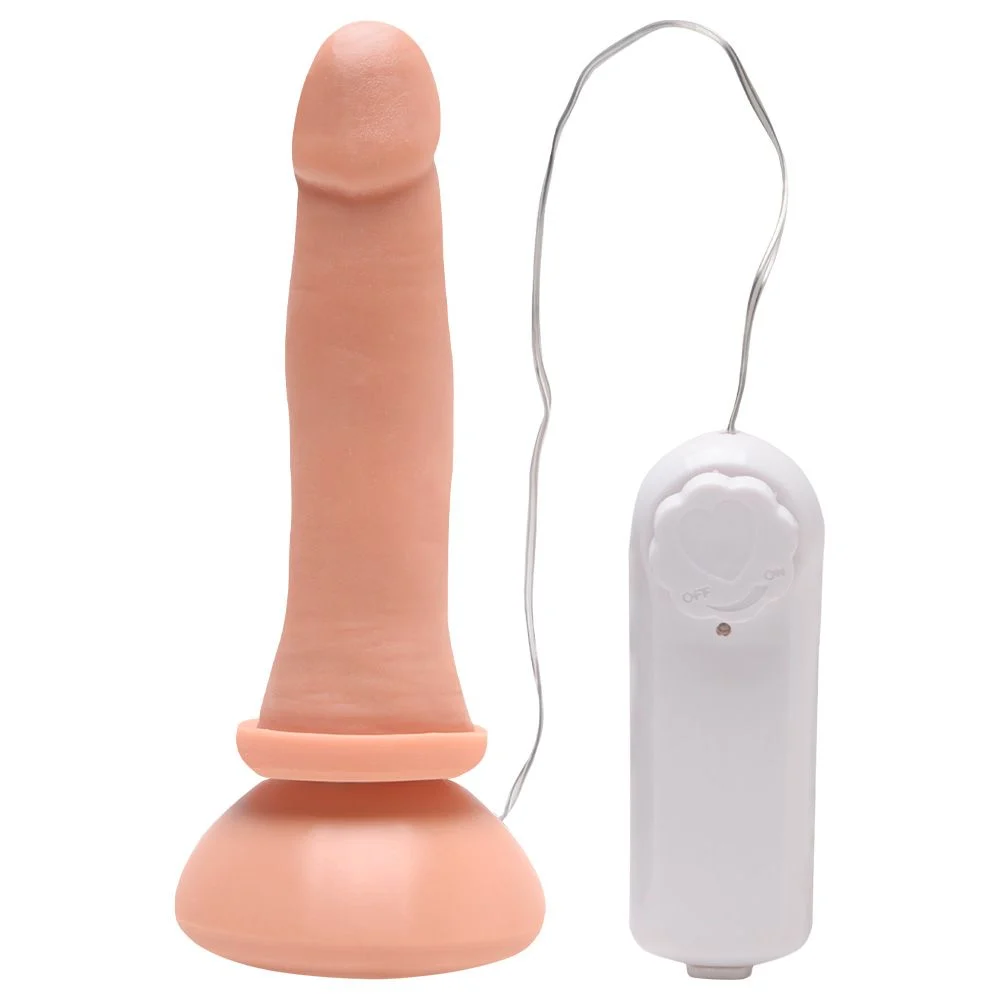 Pênis Vibrador Controle Externo 13,5 X 3,3Cm (KT3132) pilha — foto 1
