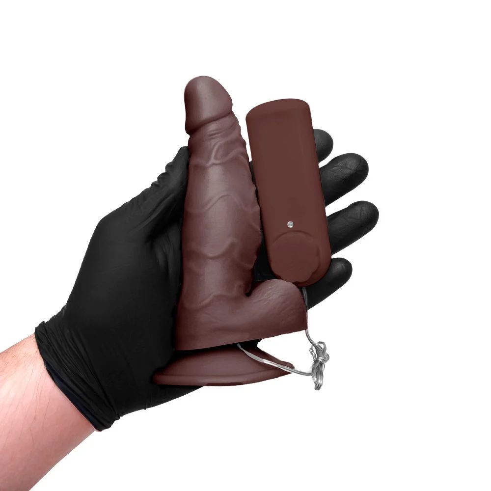 Prótese Vibrador Externo Ventosa 12,5 X 3Cm (ssv003) pilha — foto 2