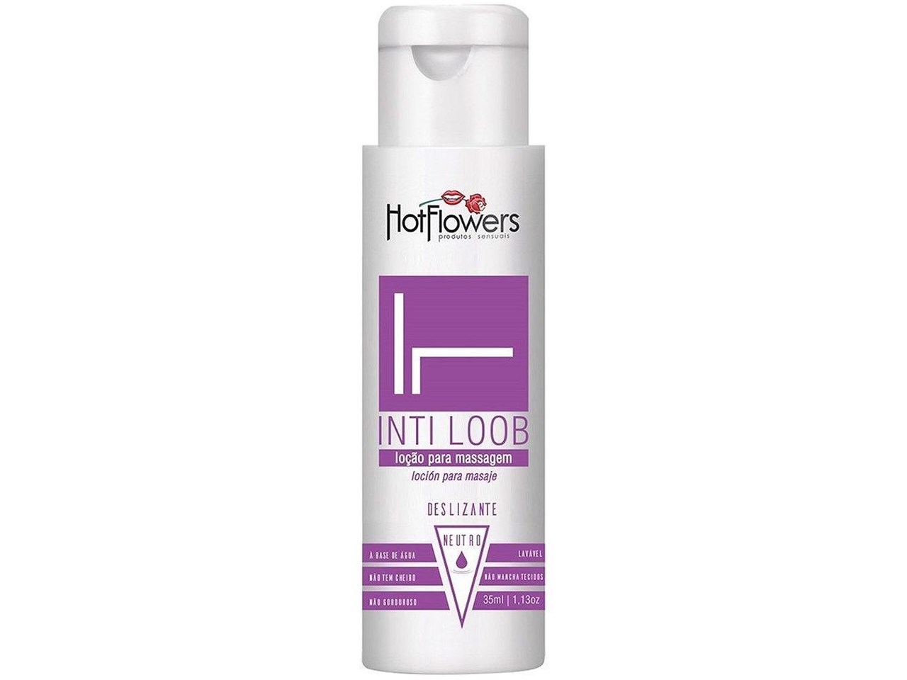 Lubrificante à Base D’água Inti Loob 35g – Hot Flowers