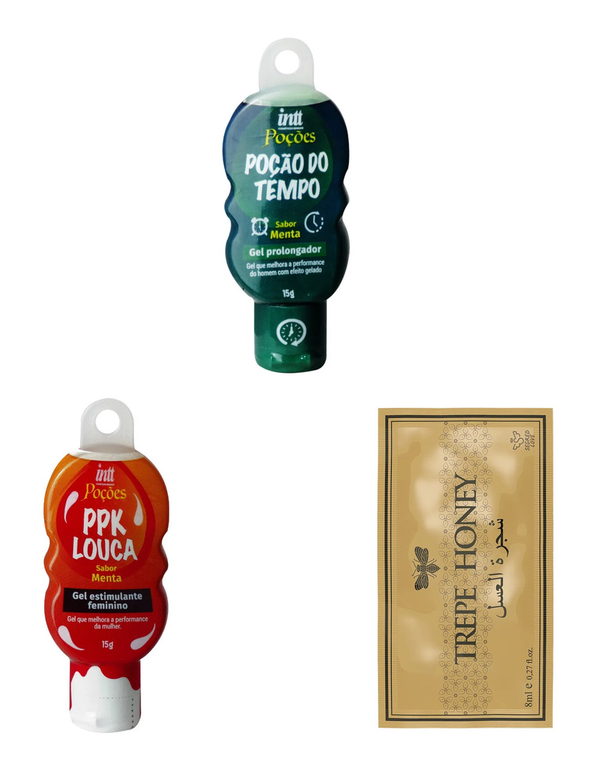 ppk loka + poção do tempo retardante + melzinho unissex — foto 1