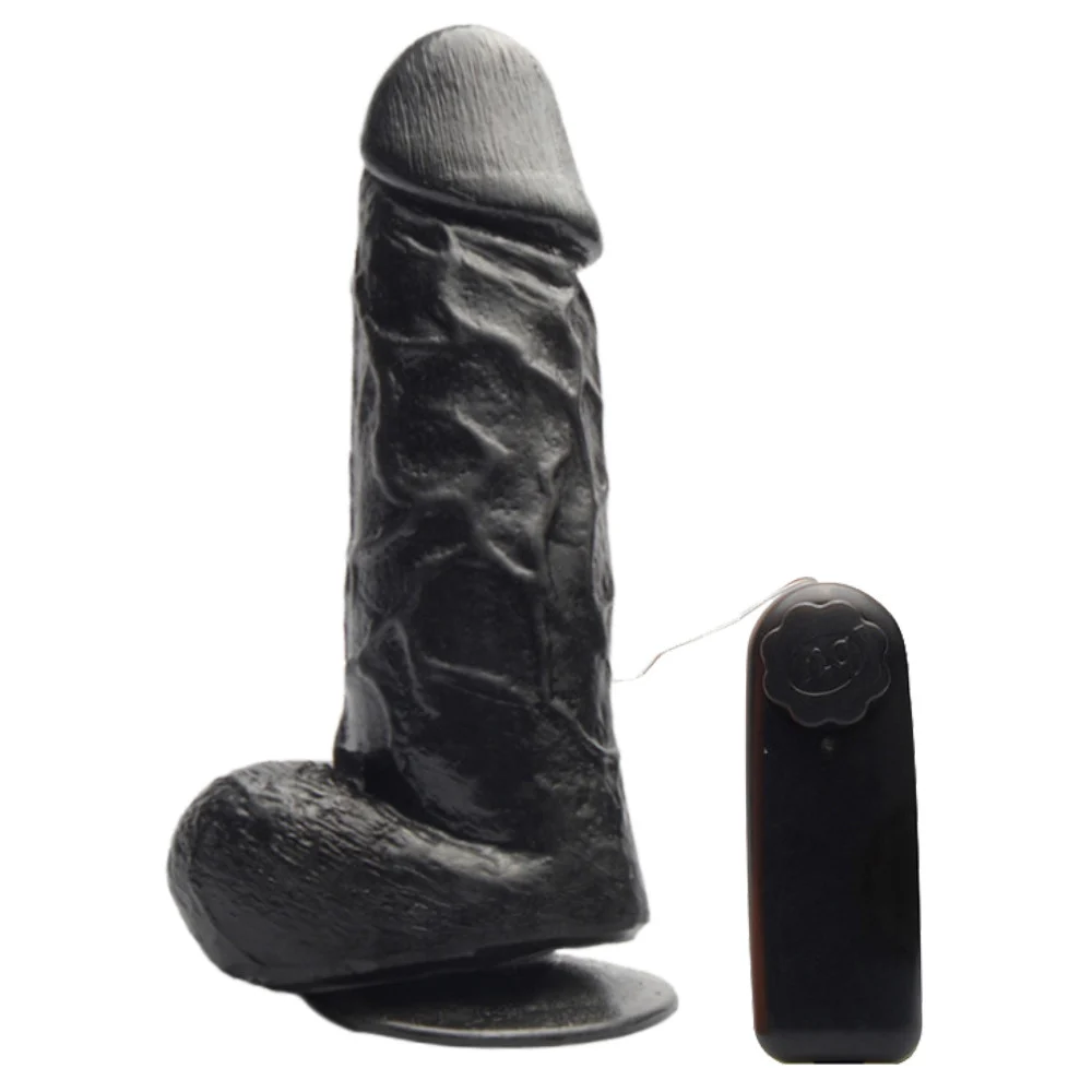 PROTESE COM VIBRO 19,7 X 4,4CM (R8ECVBL) PILHA — foto 1