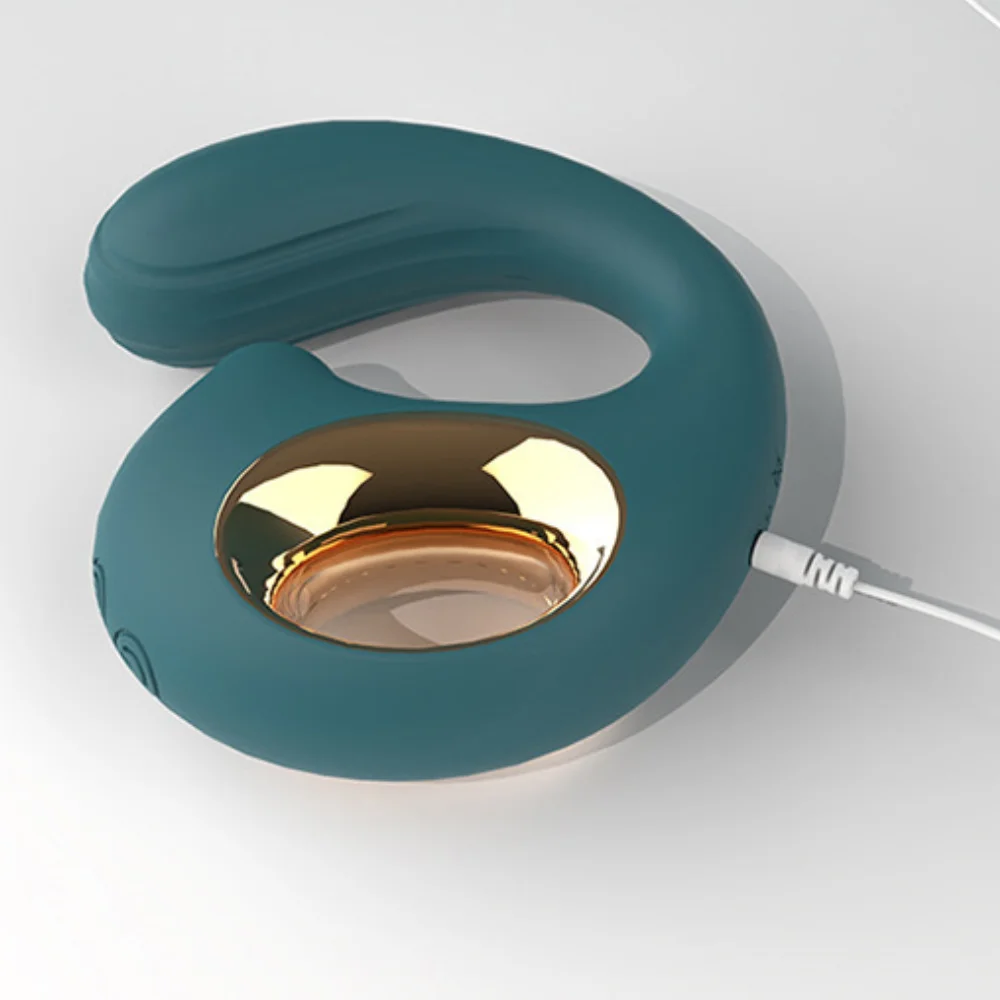 Vibrador ponto G com estimulador clitoriano com Tecnologia de Vibroar (5365) recarregavel — foto 2
