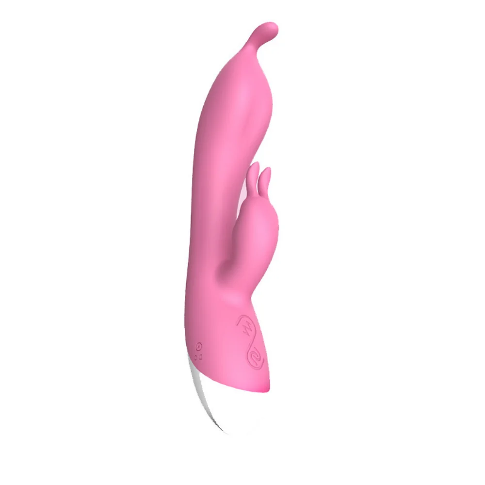 Vibrador ponto G com estimulador de clitóris (4033) recarregavel — foto 1