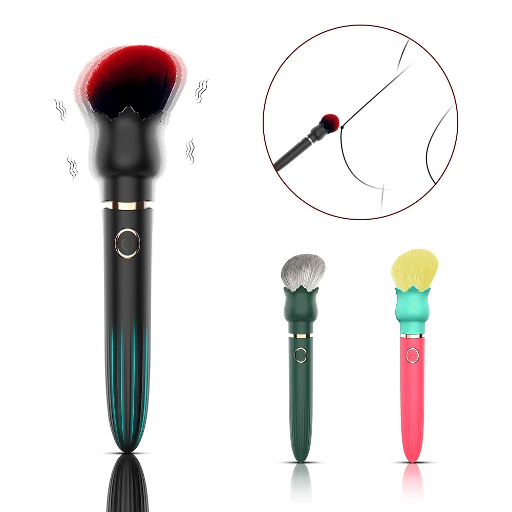 Vibrador em formato de pincel (3408) recarregavel — foto 4