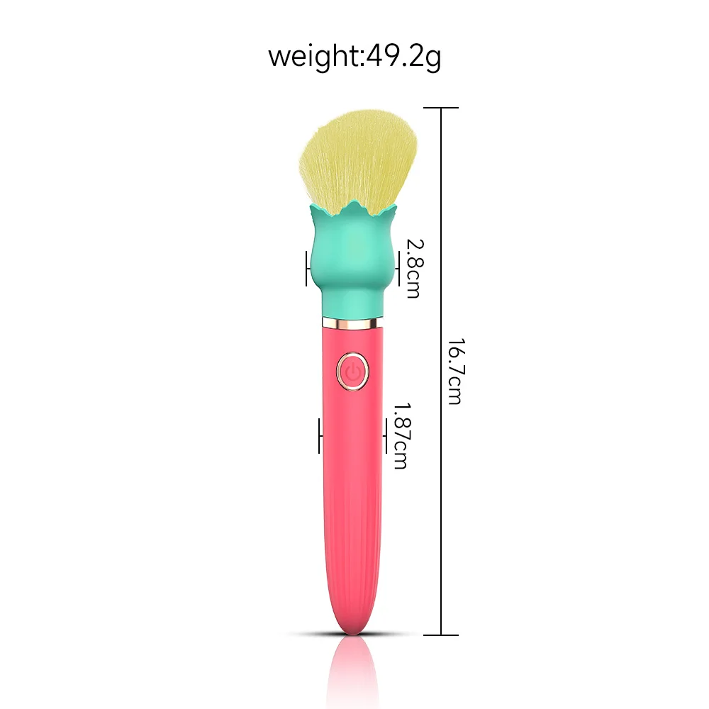 Vibrador em formato de pincel (3408) recarregavel — foto 5