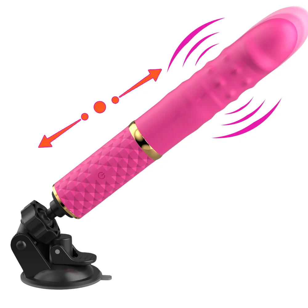 Mini vibrador vai e vem com ventosa (1924) Recarregavel — foto 2