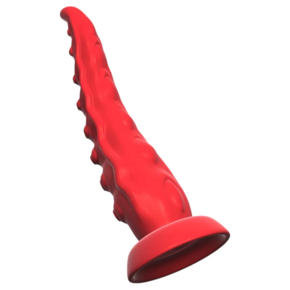 Vibrador em formato de tentáculo com movimento vai e vem ventosa e controle remoto (6235) recarregavel — foto 3