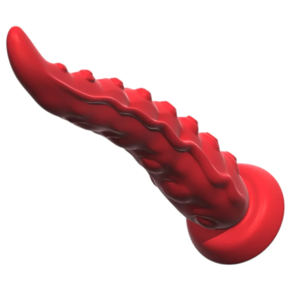 Vibrador em formato de tentáculo com movimento vai e vem ventosa e controle remoto (6235) recarregavel — foto 4