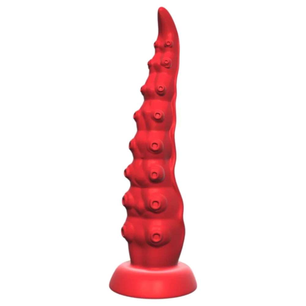 Vibrador em formato de tentáculo com movimento vai e vem ventosa e controle remoto (6235) recarregavel — foto 2