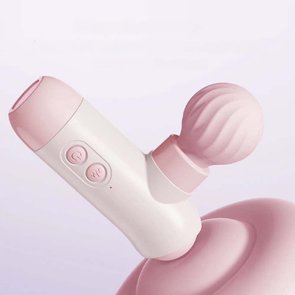 Mini pistola massageadora com estimulador por tecnologia de vibroar (2314) recarregavel — foto 6