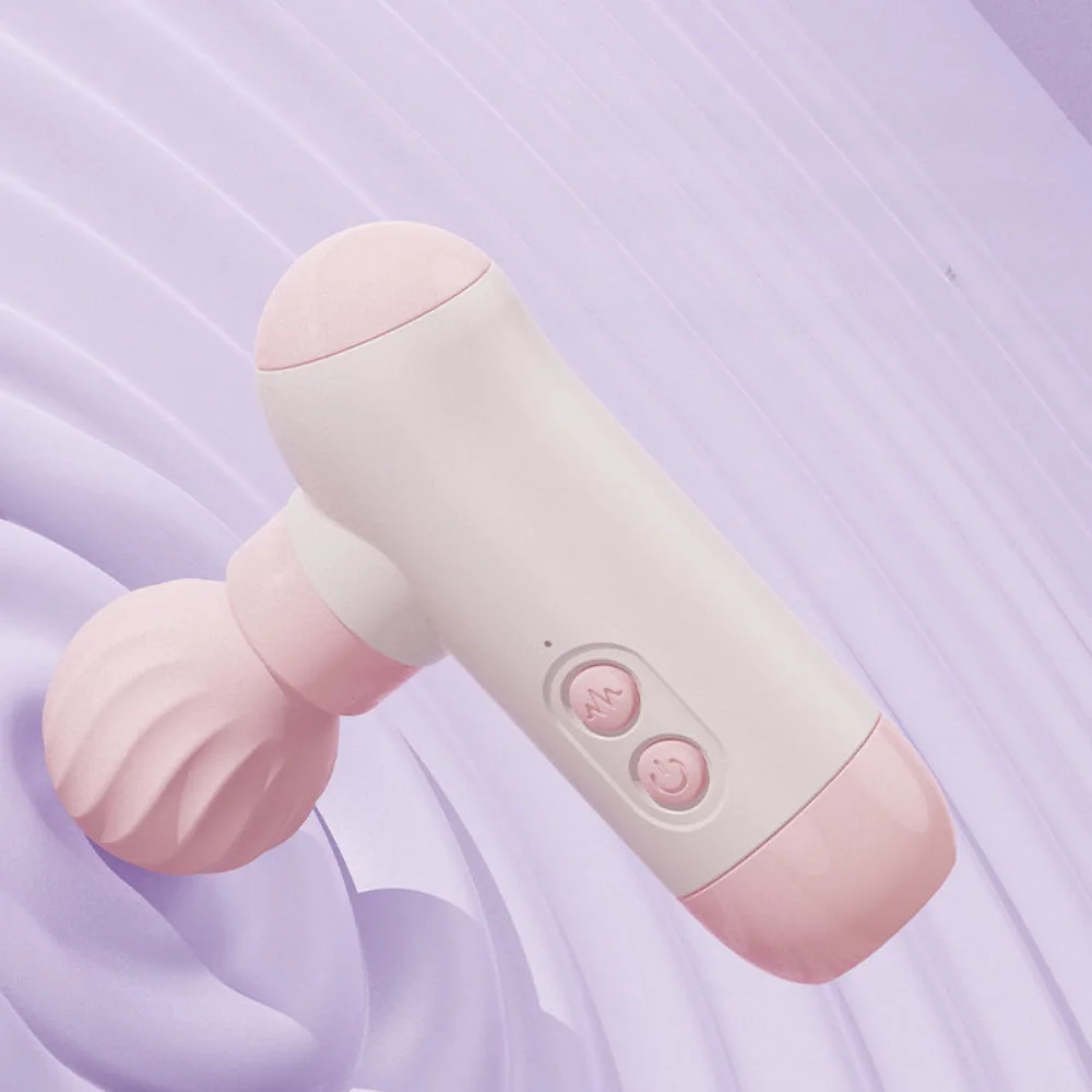 Mini pistola massageadora com estimulador por tecnologia de vibroar (2314) recarregavel — foto 4