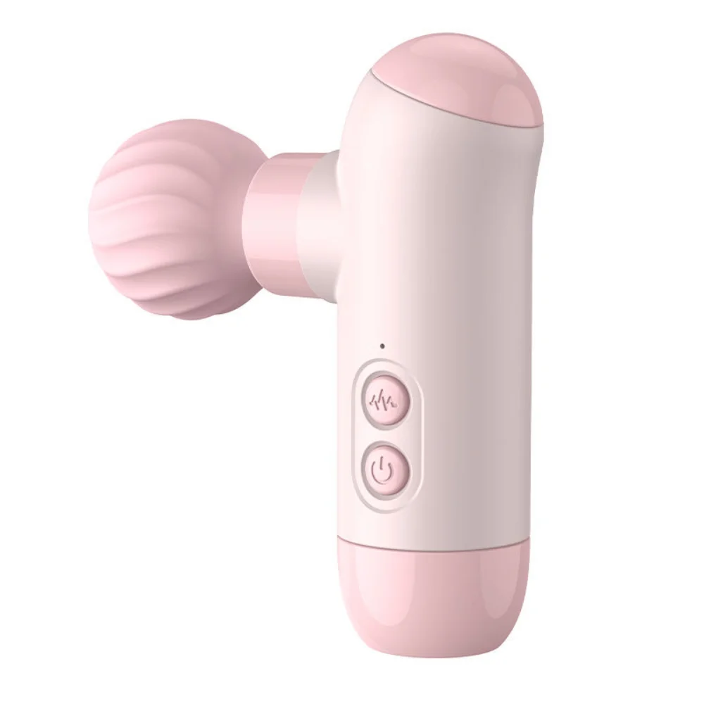 Mini pistola massageadora com estimulador por tecnologia de vibroar (2314) recarregavel — foto 3