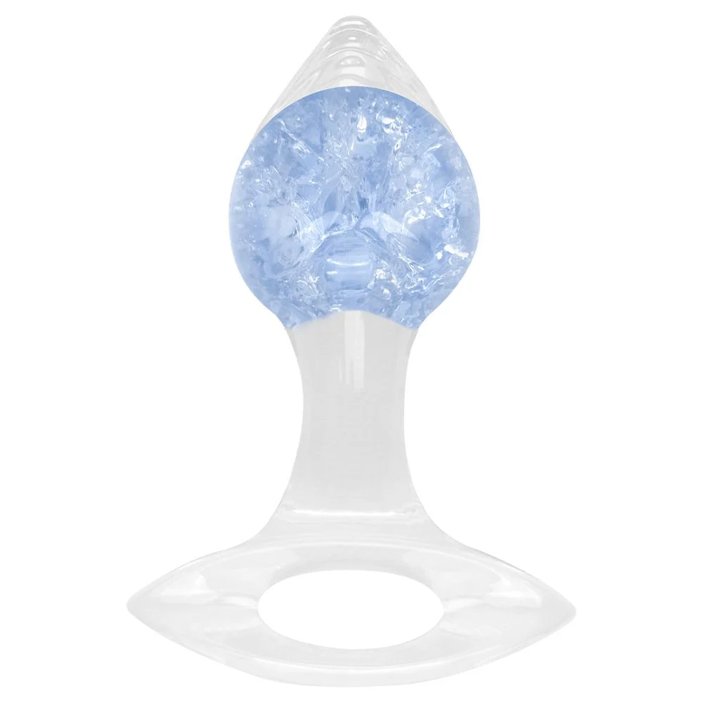 Plug P Anal Silicone Esfera Vidro Coração (PL148P) — foto 3
