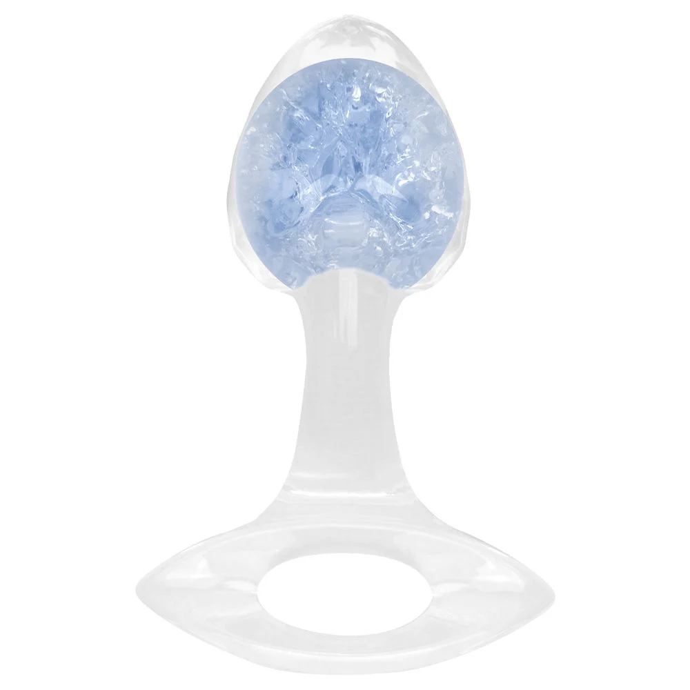 Plug P 4n4l Silicone Esfera Vidro Diamante (PL146P)