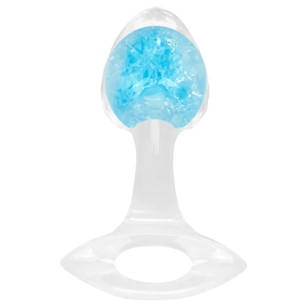 Plug P Anal Silicone Esfera Vidro Diamante (PL146P)