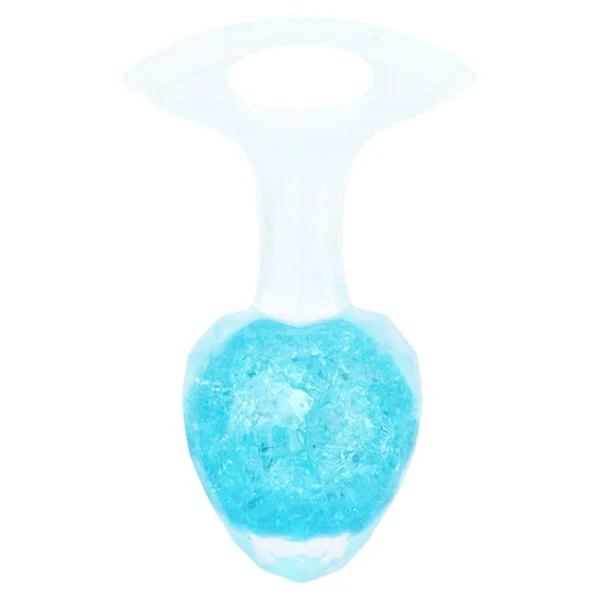 Plug Anal M Diamante Esfera Vidro 9,1 X 5,7Cm (PL146M)