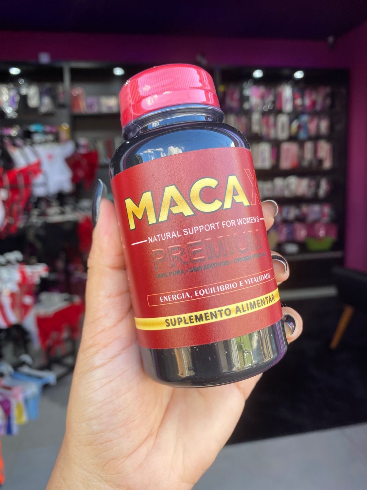 Maca Peruana feminina Origem da Terra 60 (energia, equilibrio e vitalidade) Cápsulas 600mg — comprar com embalagem discreta na iFody