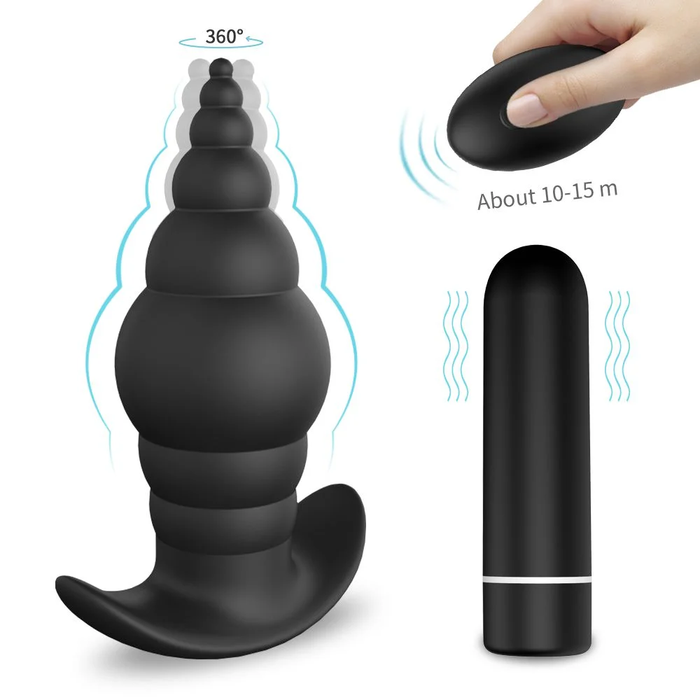 Plug Anal Vibratório Bullet com Controle (S117-2) recarregável — foto 4
