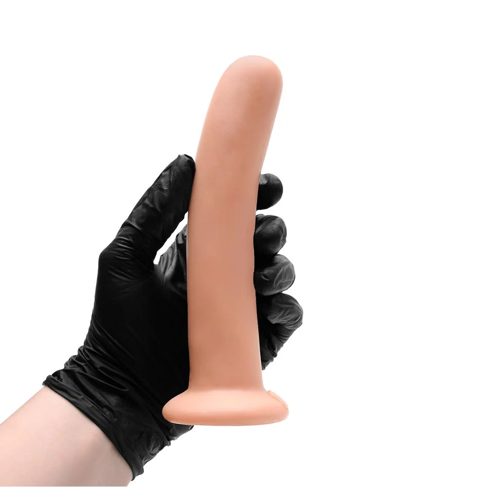 Dildo Ponto G Borracha Maciço 16 X 4Cm (KT149) bege — foto 2