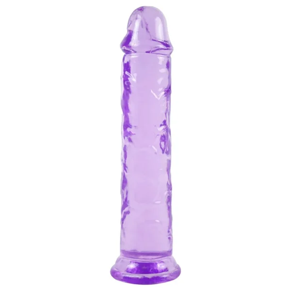 Pênis Real Jelly 21,5 X 4,2Cm Ventosa (8231) roxo