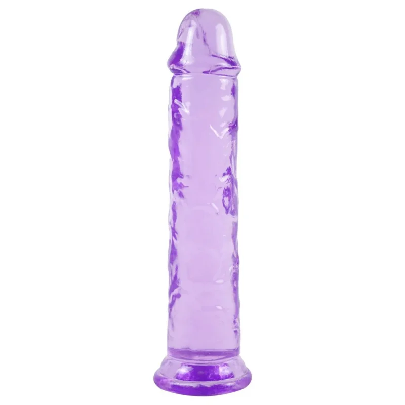 Pênis Real Jelly 21,5 X 4,2Cm Ventosa (8231) roxo