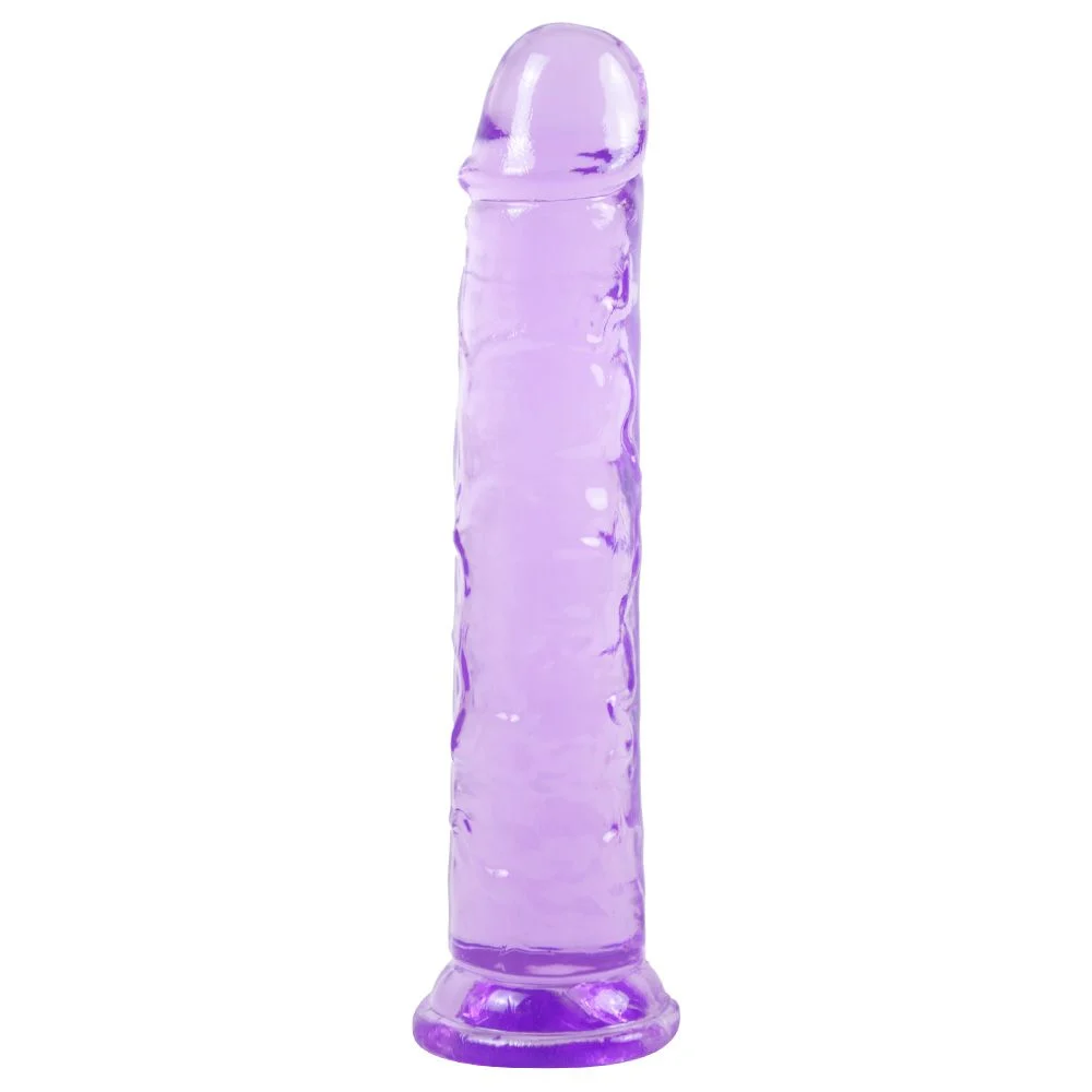 Pênis Real Jelly 21,5 X 4,2Cm Ventosa (8231) roxo — foto 4