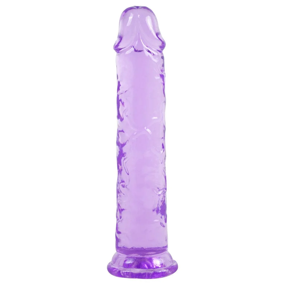Pênis Real Jelly 21,5 X 4,2Cm Ventosa (8231) roxo — foto 3