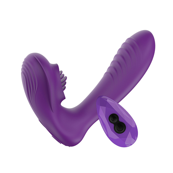 Vibrador Ponto G Texturizado com Controle (1946) recarregável