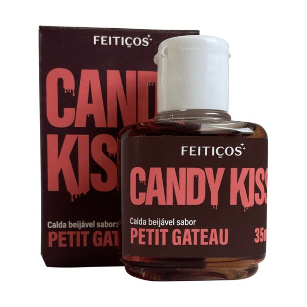 Gel Beijável Candy Kiss Petit Gateau 35ml - Feitiços Aromáticos
