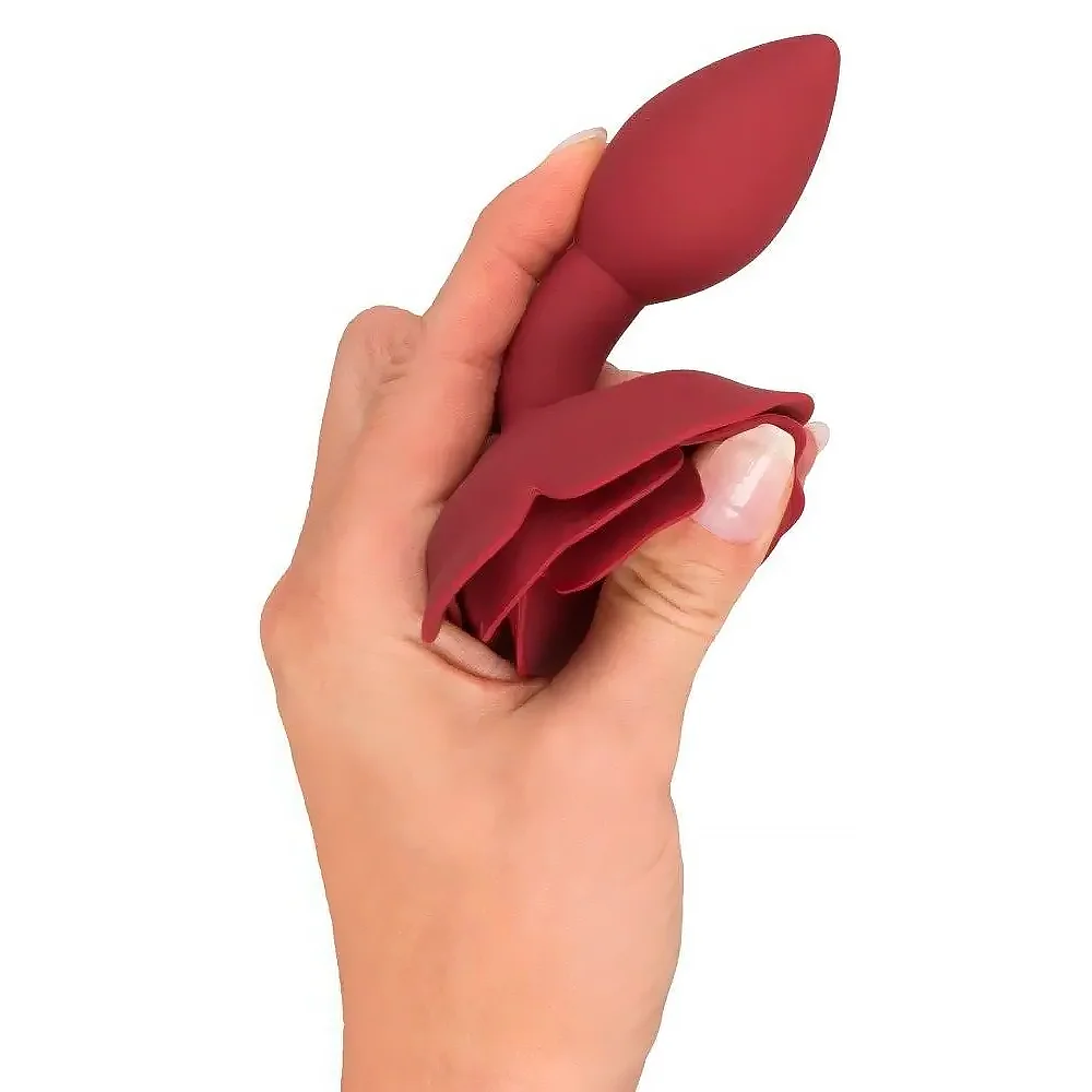 Plug Anal em Silicone com Formato de Flor (DB019) Tamanho P — foto 6