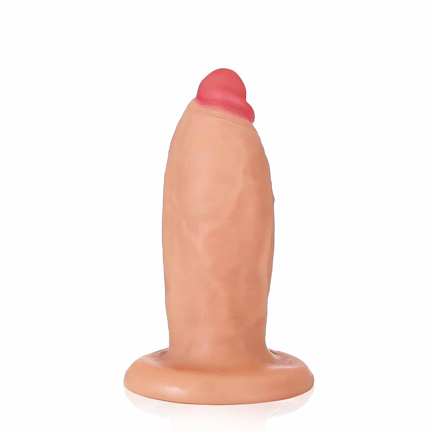 Plug Anal Realista Pequeno 14x4,5cm com Ventosa Forte (ADAO127) — foto 4