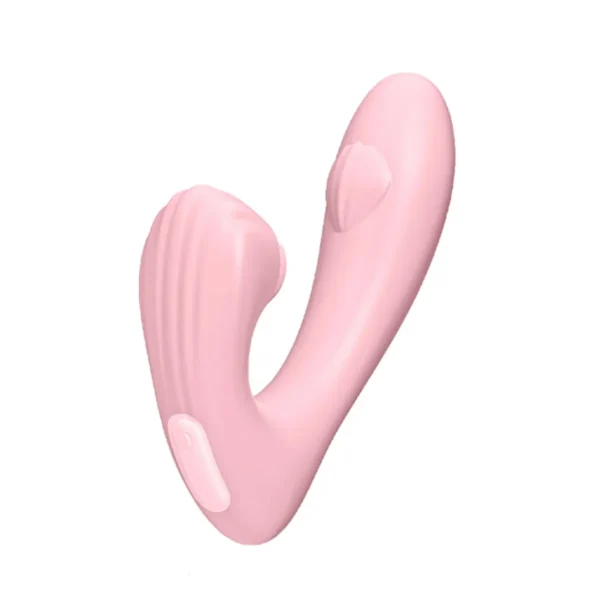 Vibrador com Estimulador pulsador de Clitóris e Controle Remoto (LB6053)