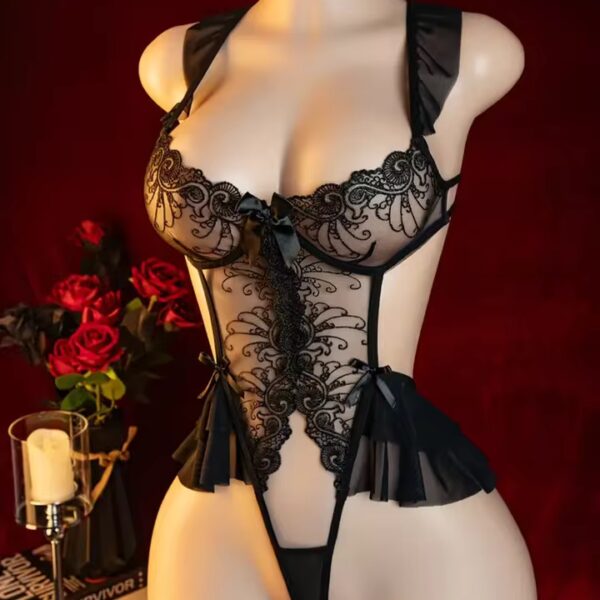 Body sexy com abertura - M