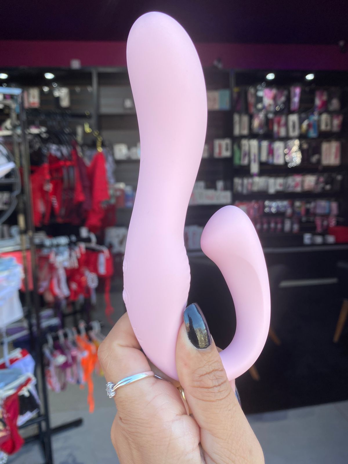 VIBRADOR Strapless COM DOIS MOTORES E 10 MODOS DE VIBRAÇÃO (8318) — foto 6